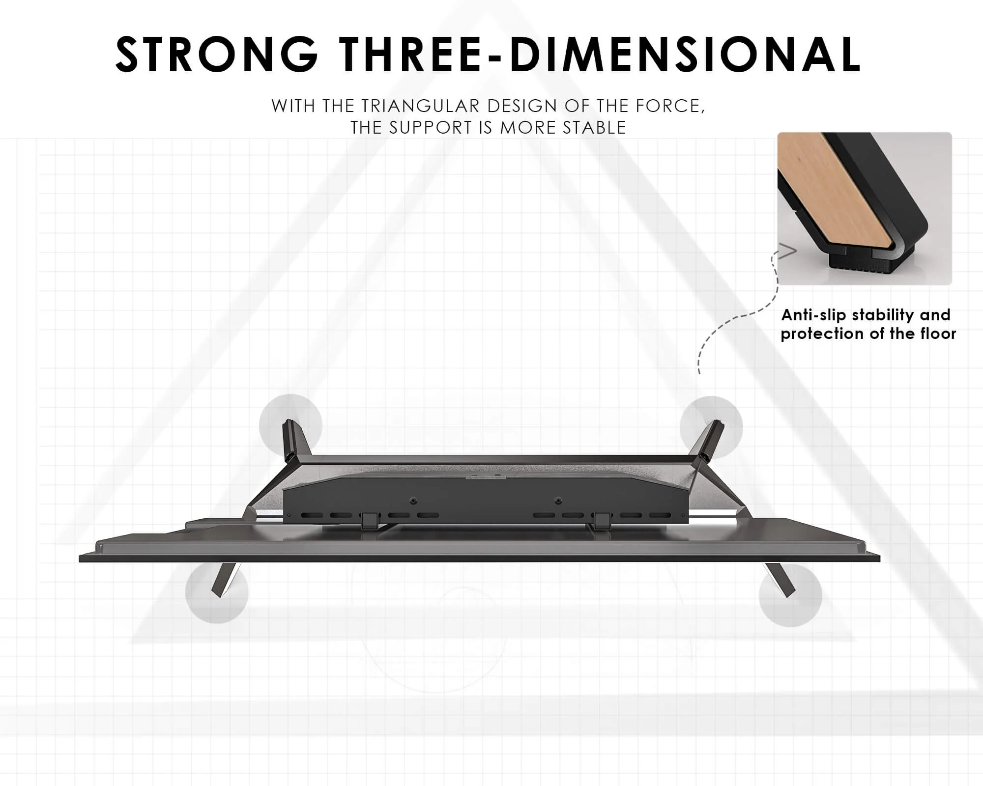 Picasso FT88 Floor TV Stand
