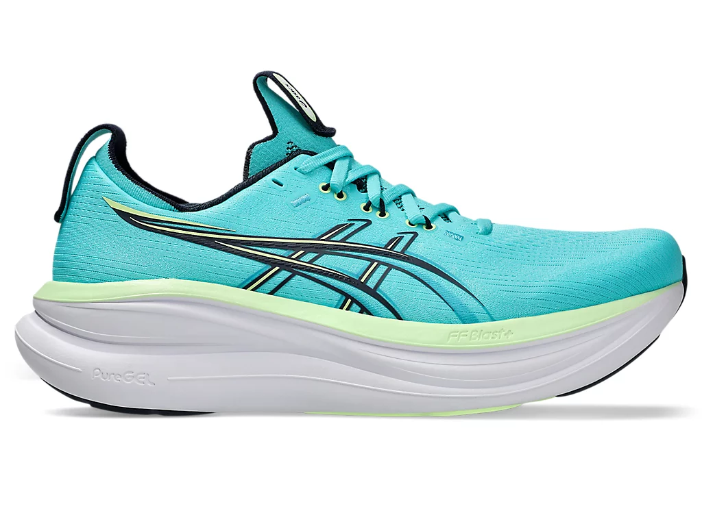 ASICS GEL-NIMBUS 28 Running Shoes ENERGY AQUA/MIDNIGHT 1011C127-403