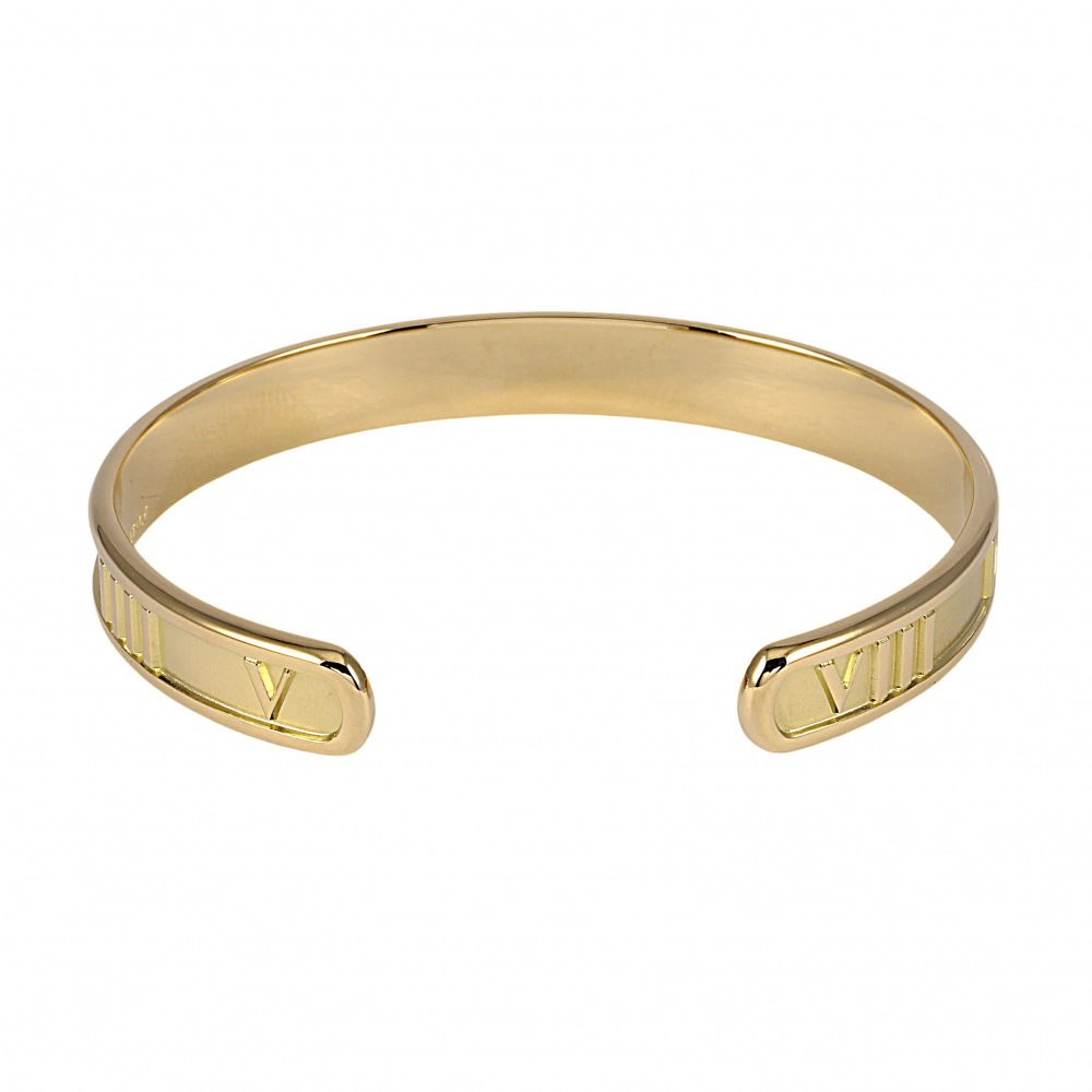 Tiffany & Co. Atlas Bracelet 18K Yellow Gold