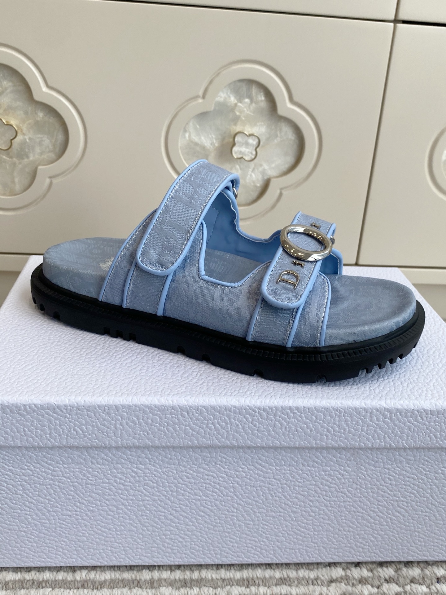 Dior 26ss Velcro platform sandals/slippers - cnluxepick