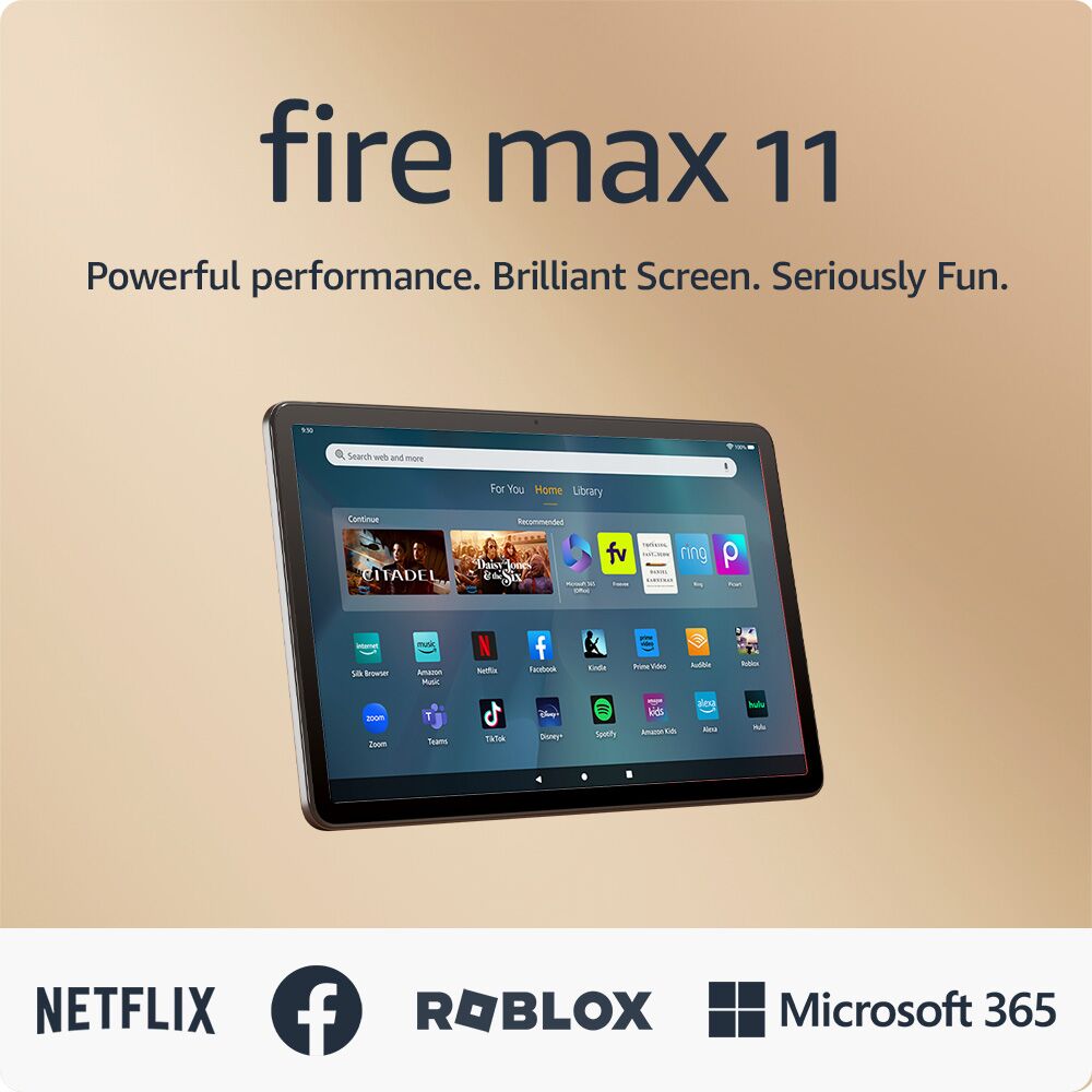 Amazon - Fire Max 11 tablet, vivid 11