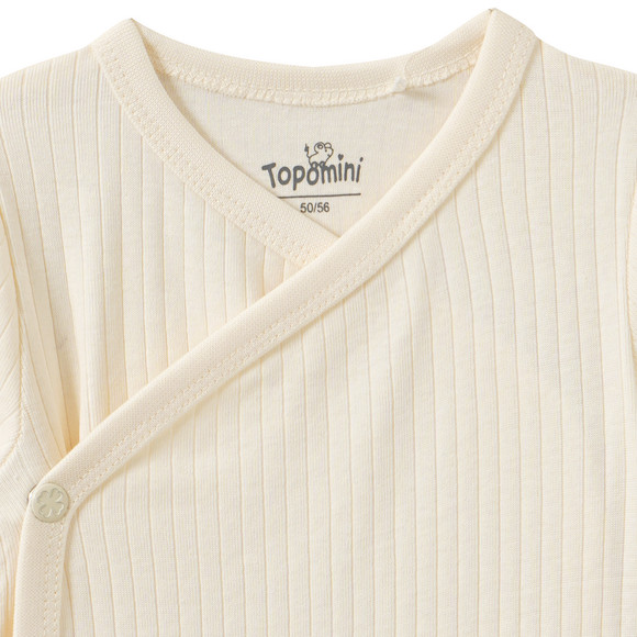 Topomini Newborn Wickelbody mit Bio-Baumwolle