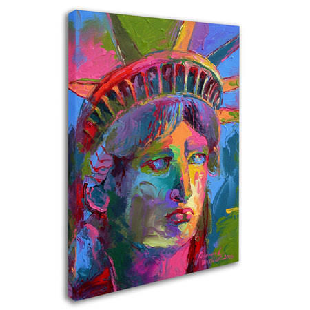 Trademark Global Richard Wallich &Lady Liberty 2& Canvas Art