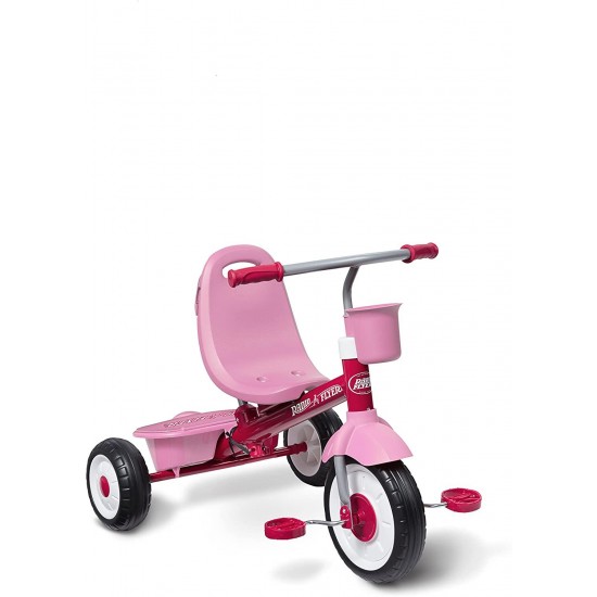 4-in-1 Stroll ‘N Trike Pink, 19.88″ x 35.04″ x 40.75″