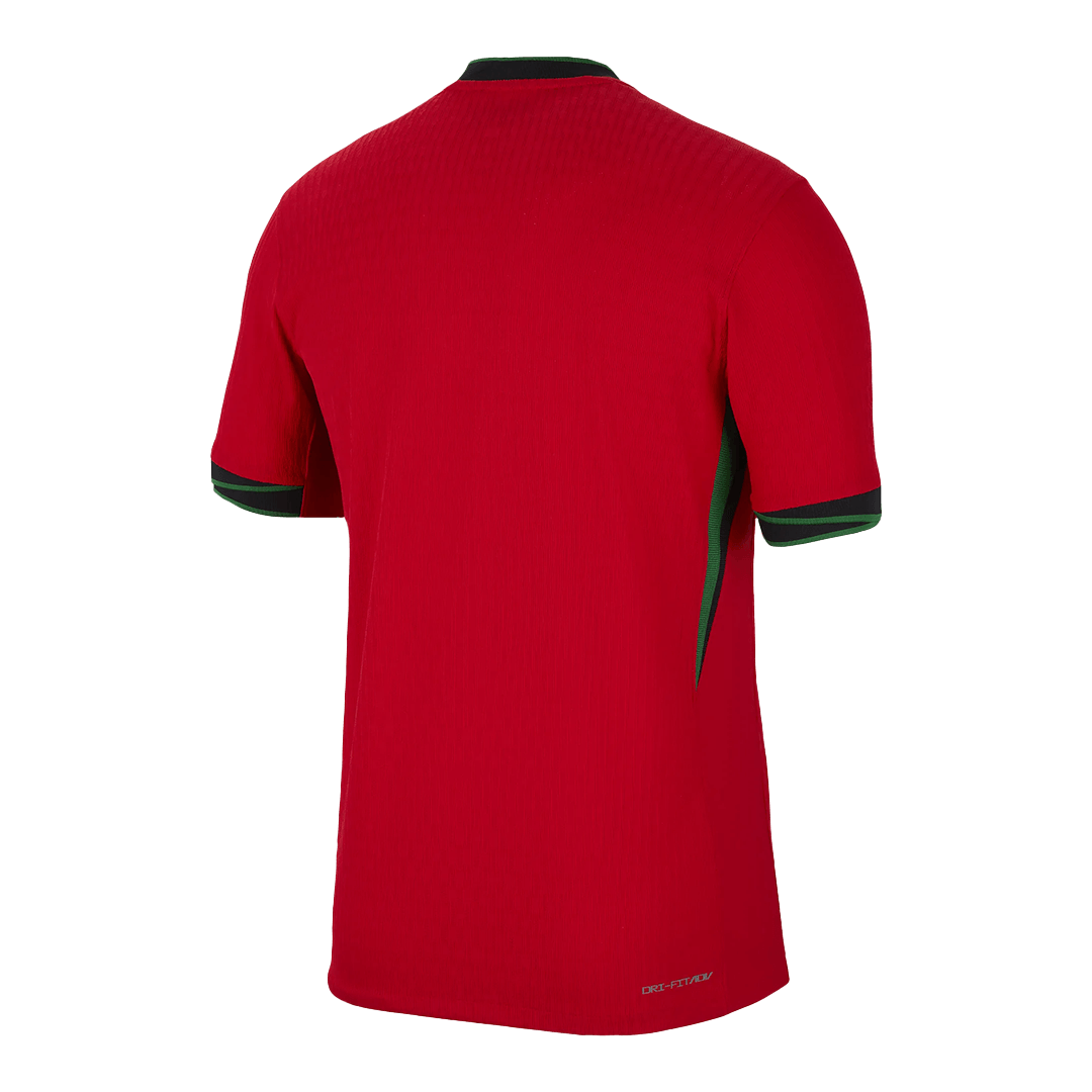 Portugal Home Authentic Soccer Jersey EURO