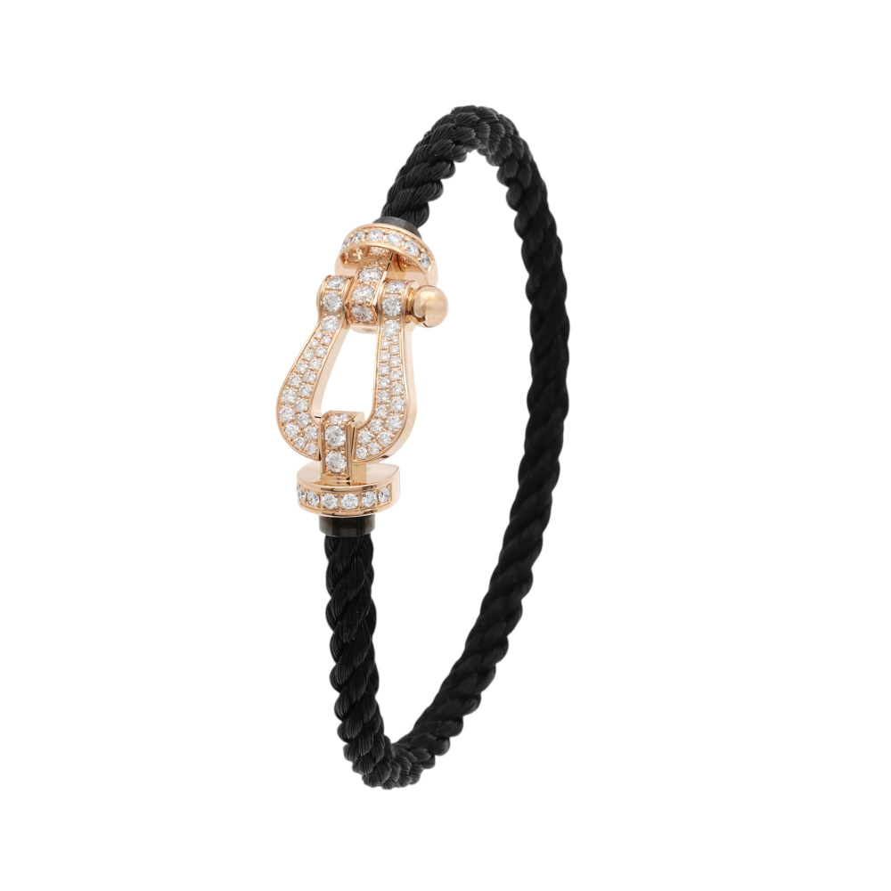 FRED Force 10 Bracelet 18K Rose Gold Diamond 0B0049-6B0275