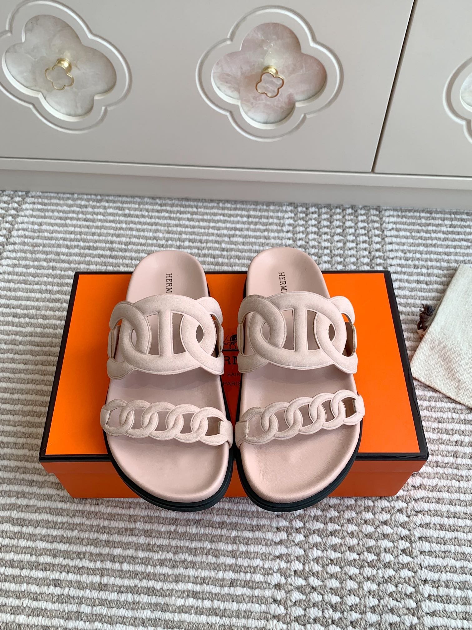 Hermes Slipper Sandals