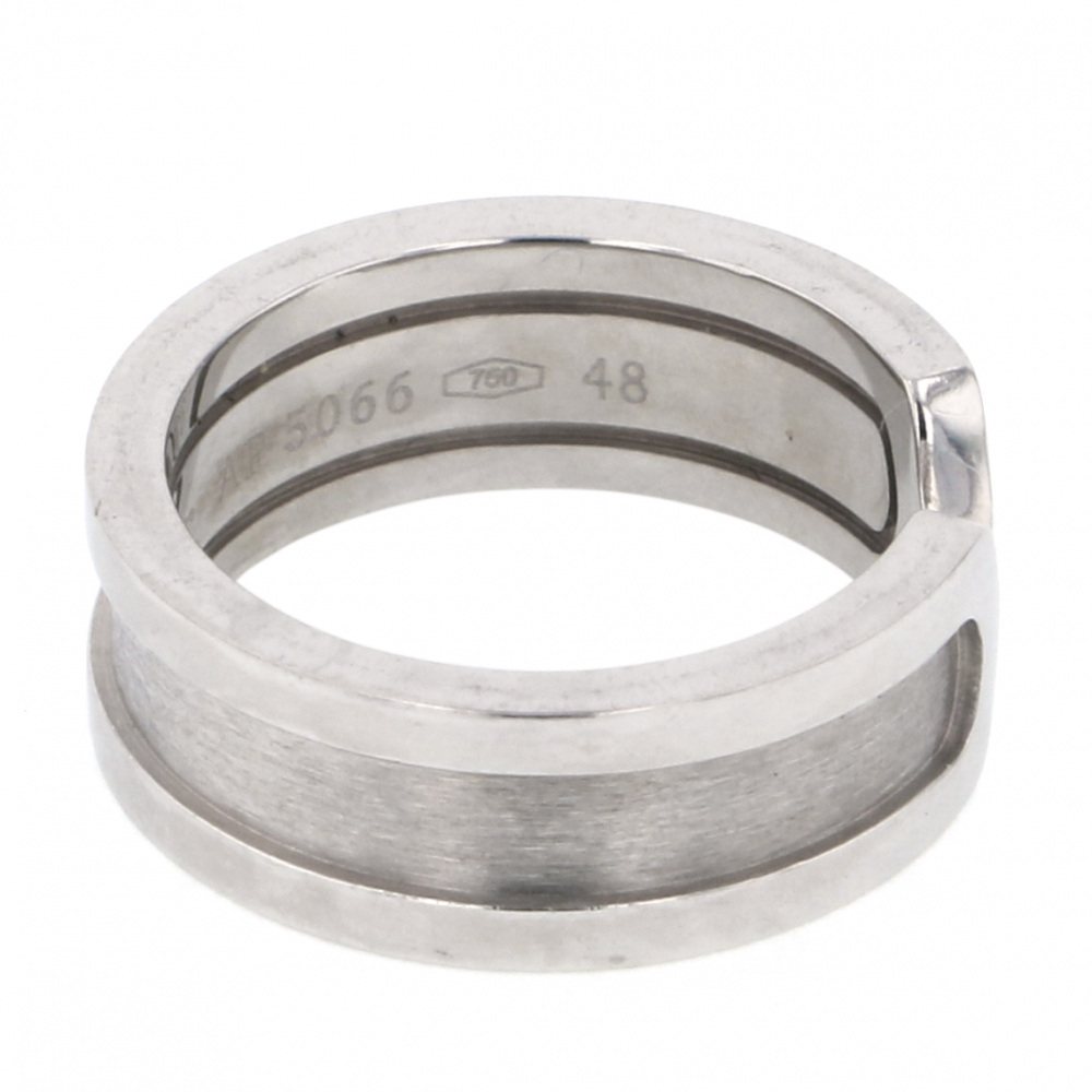 Cartier 2C Ring 18K White Gold