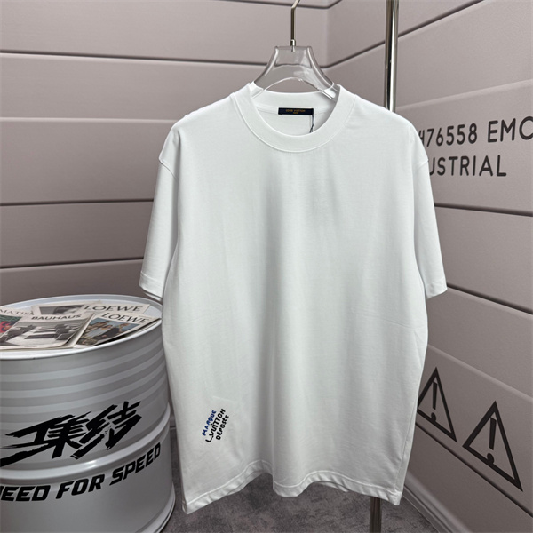 LOUIS VUITTON★綿100% 無地半袖ルイヴィトンTシャツコピー2026春夏コーデ