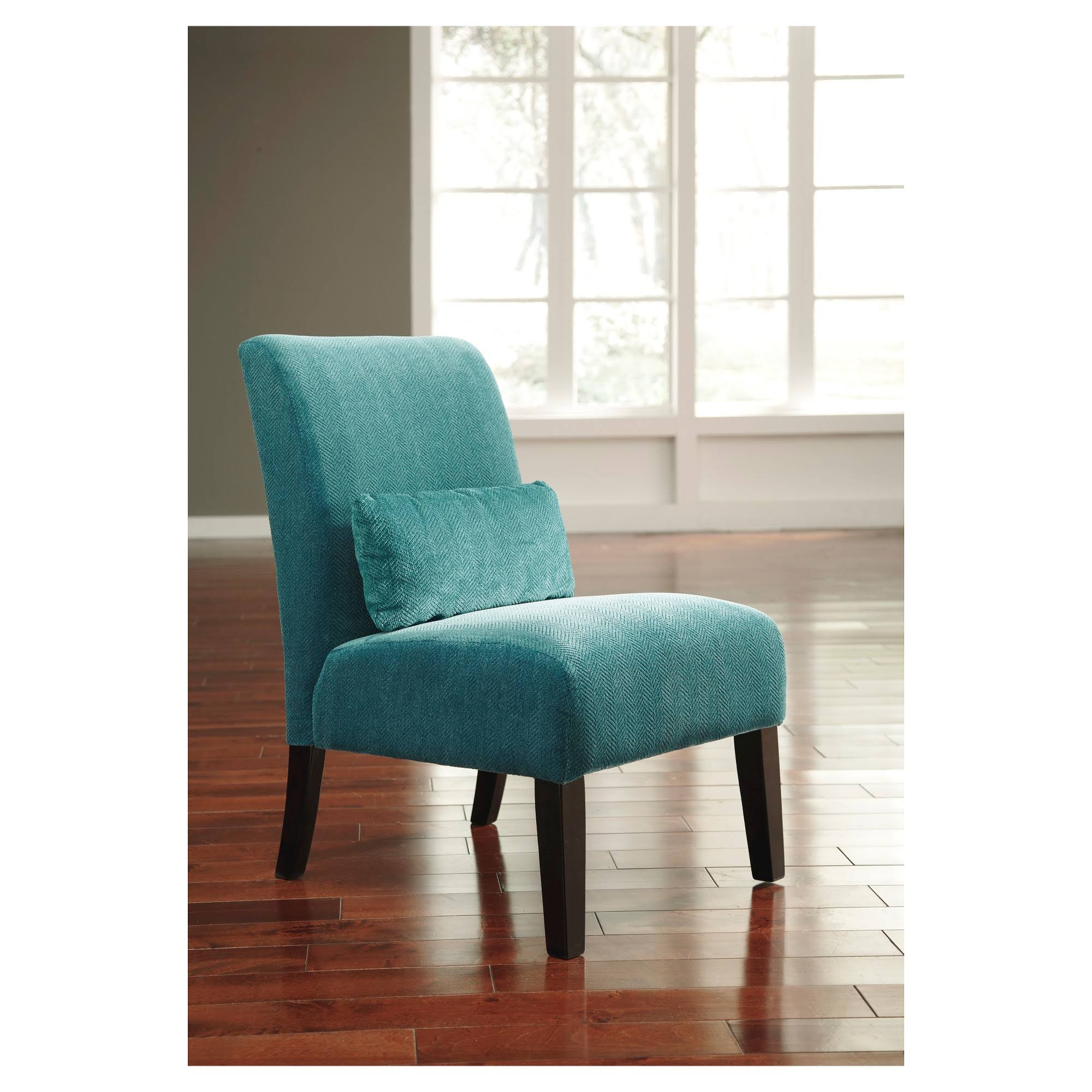 Ashley Annora Teal Accent Chair