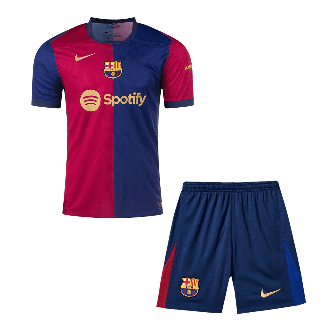 Barcelona Home Jerseys Kit