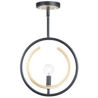 Maxim 12500BKGLD Clip-Flush Mount, Black