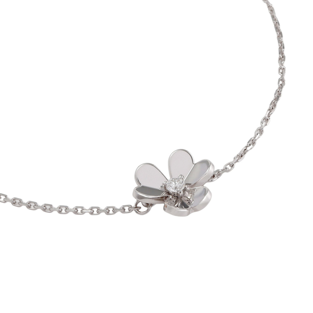 Van Cleef & Arpels Frivole Bracelet 18K White Gold Diamond VCARP0J500