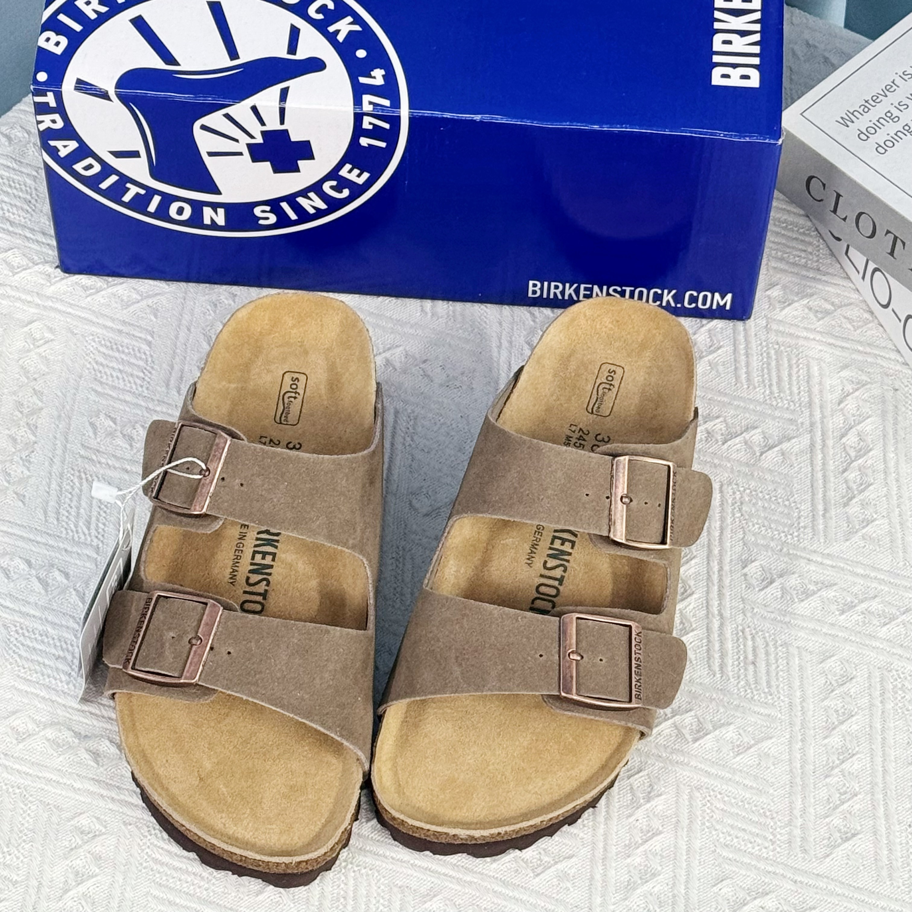 Birkenstock Arizona Suede Casual Sandals