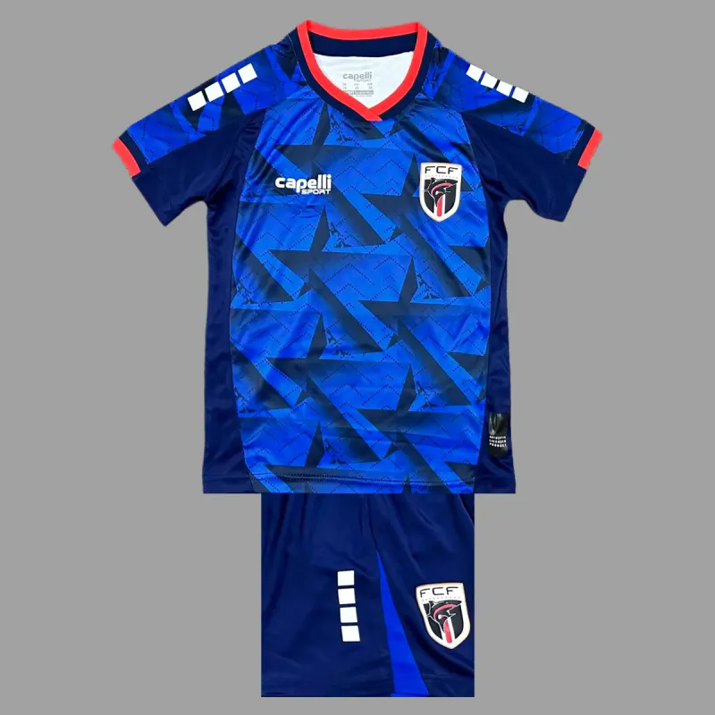 Cabo Verde Kids 2026/27 Cape Verde Home Jersey