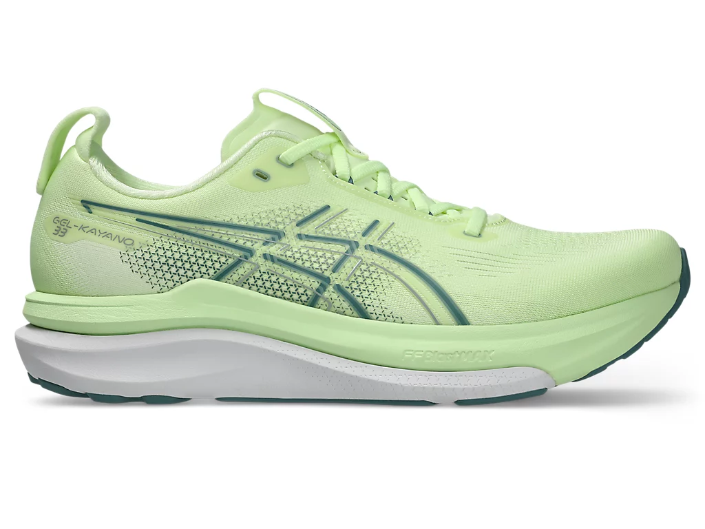 ASICS GEL-KAYANO 33 Running Shoes ILLUMINATE YELLOW/WHITE 1011C167-750