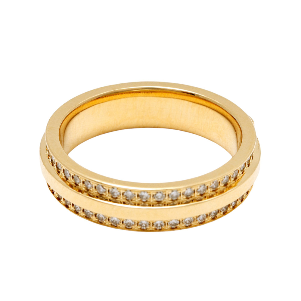 Tiffany & Co. Tiffany T Narrow Ring 18K Yellow Gold Diamond 60151462