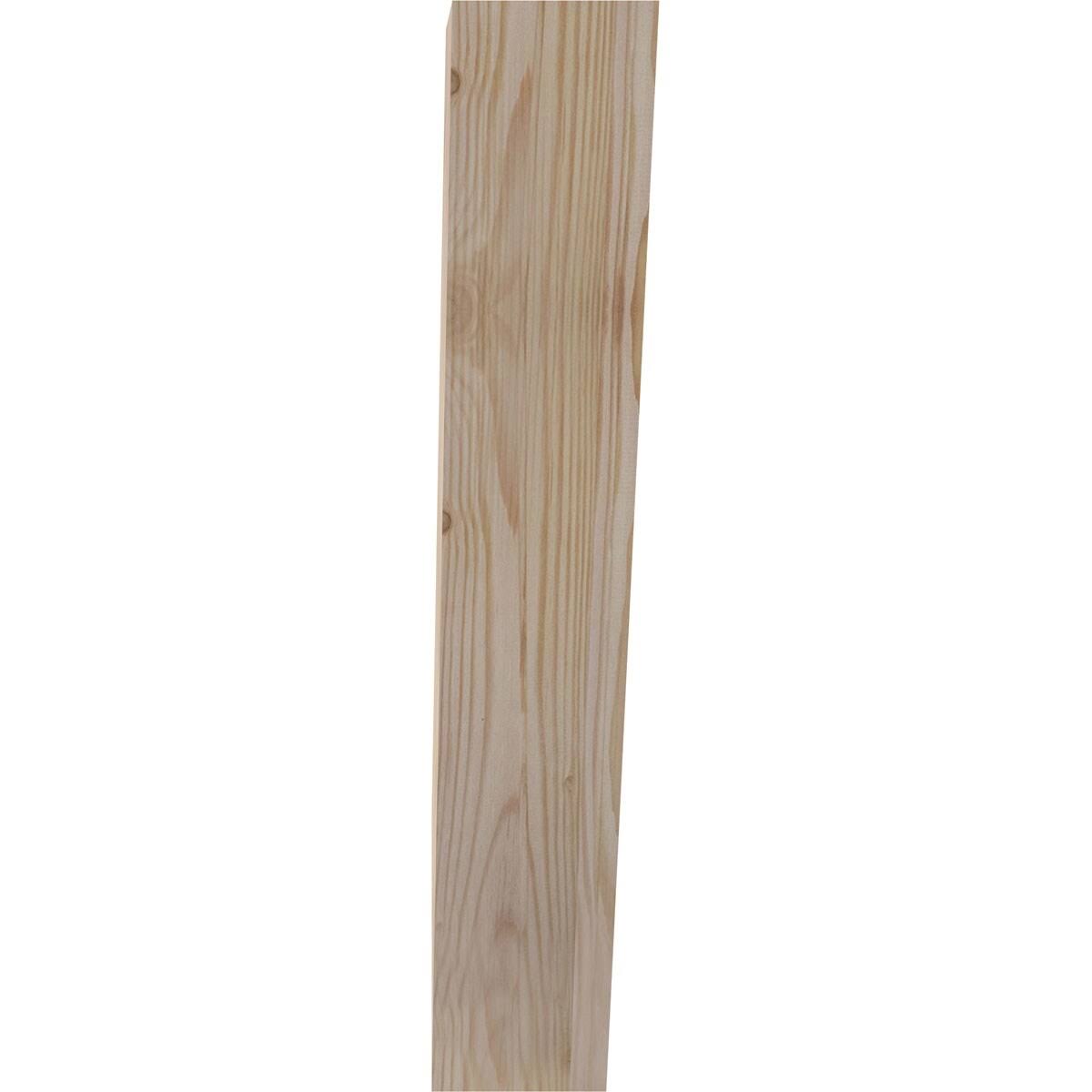 3 1/2x22W x 12x22D x 24x22H Traditional Smooth Brace, Douglas Fir