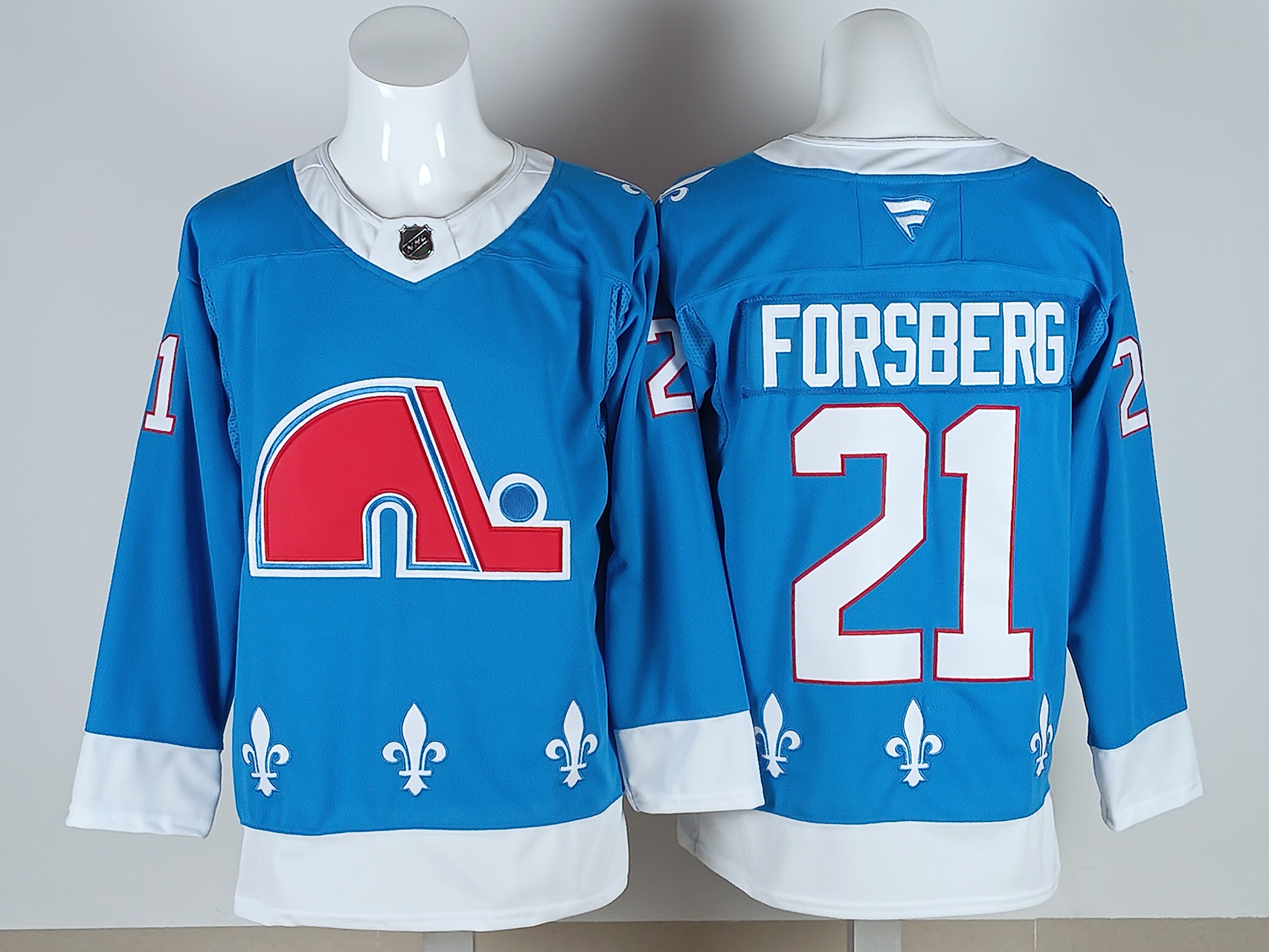 Men's Colorado Avalanche Peter Forsberg #21 Fanatics Blue Player Jersey