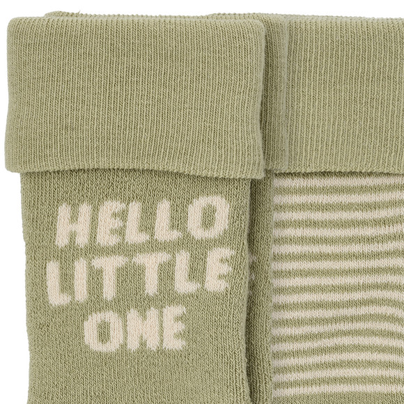 Topomini Pure Collection 2 Paar Newborn Frottee-Socken im Set