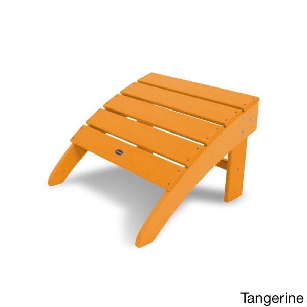 POLYWOOD South Beach Adirondack Chair Ottoman