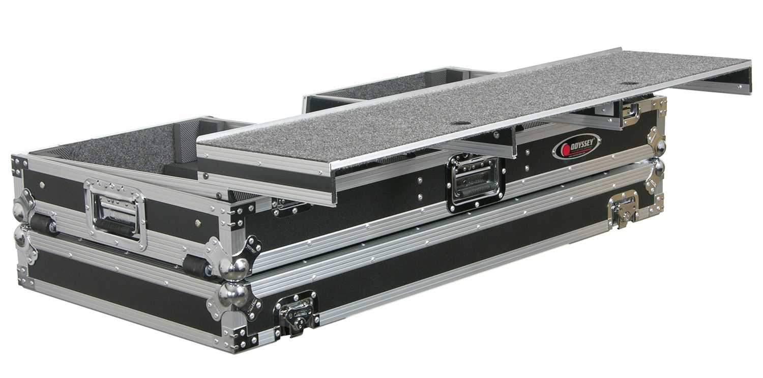 Odyssey FZGSPBM10W Remixer Turntable DJ Coffin Case 10x22