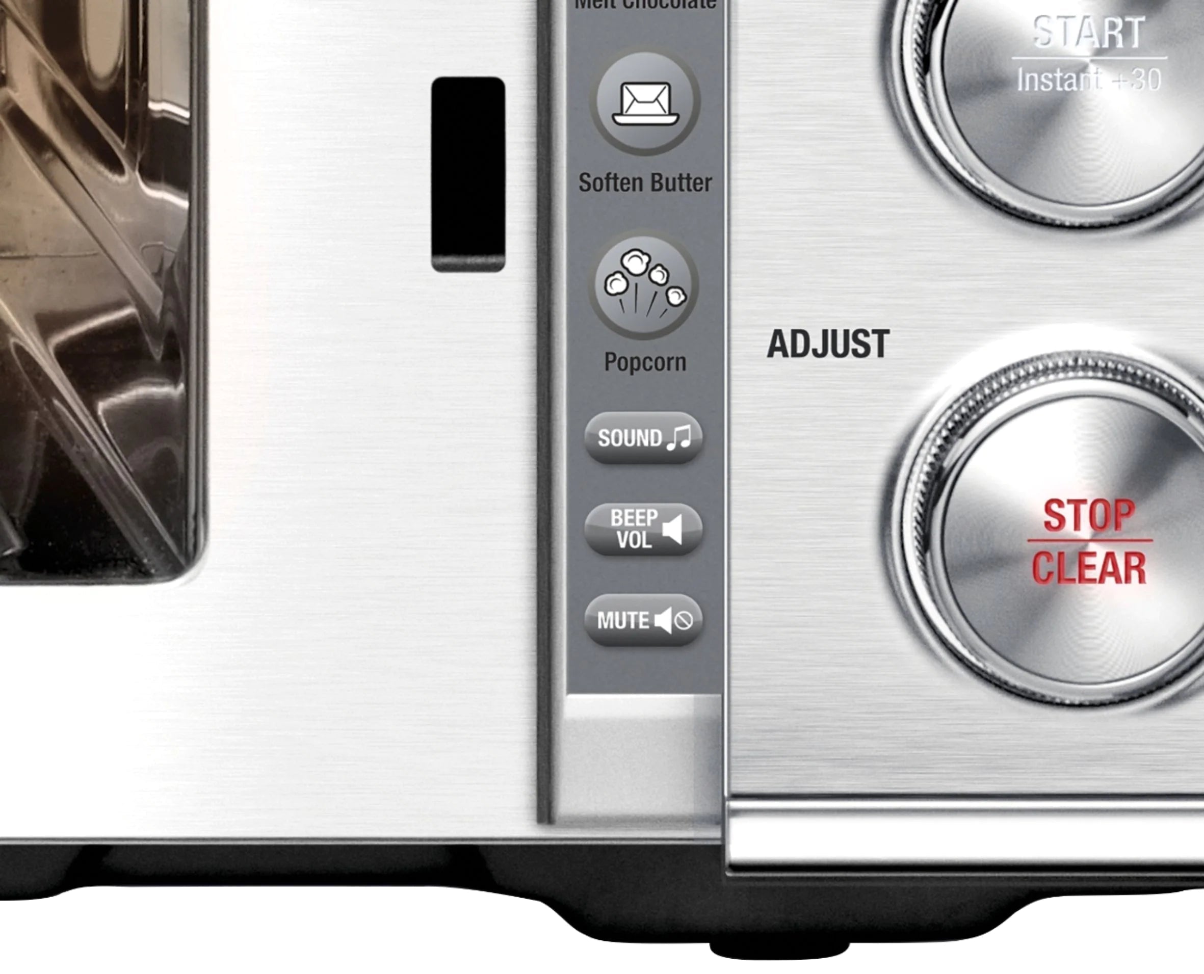 Breville - BMO650BSS1BUC1 - the Compact Wave™ Soft Close 0.9 Cu. Ft. Microwave