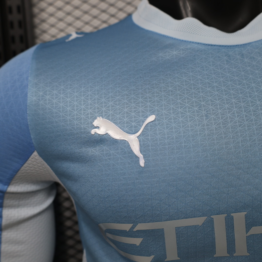 Player Version Manchester City 2026/27 Home Jersey Long Sleeves S-3XL 3