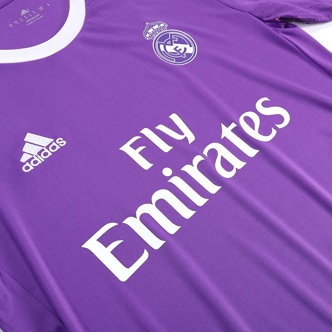 Retro Soccer Jersey Real Madrid Away Long Sleeve 2016/17