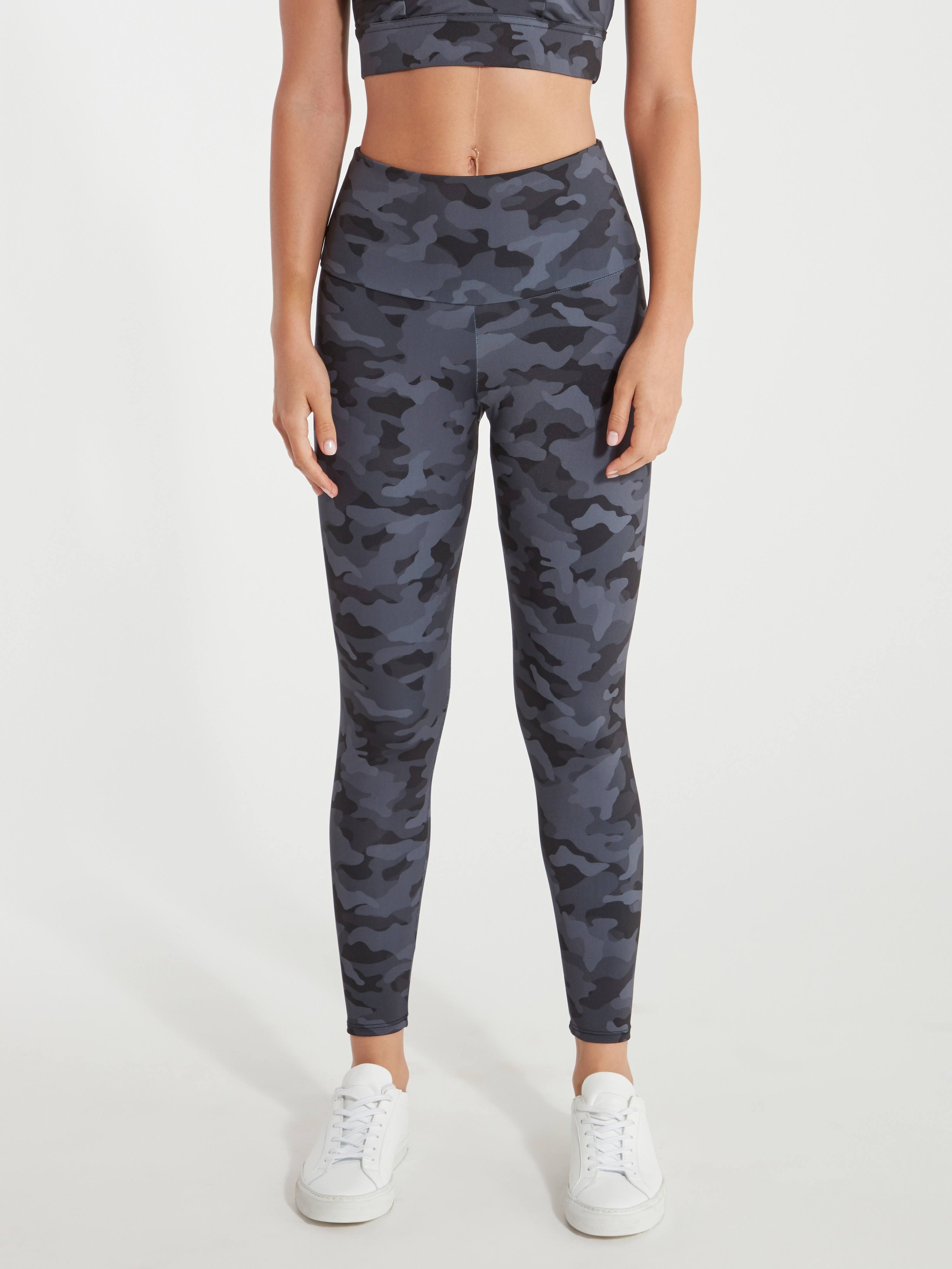Onzie High Basic Midi Black/Gray Camo S/M