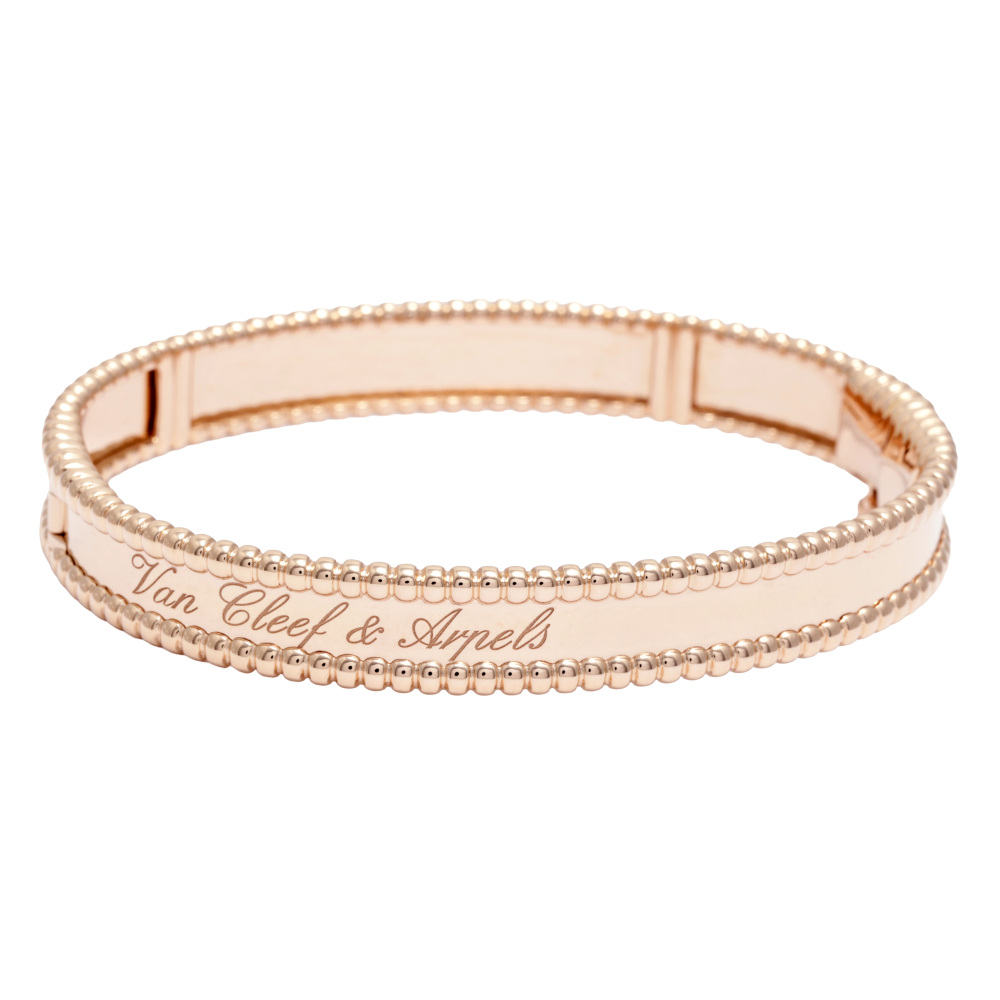 Van Cleef & Arpels Perlet Xs Bracelet 18K Rose Gold VCARN8P800