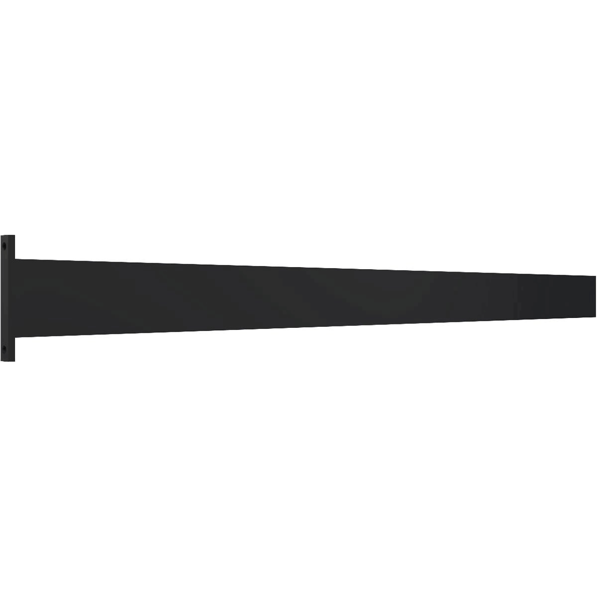 Ekena Millwork Countertop Island Steel Heavy Duty Bracket w/ Flange - 2 1/2x22W x 18x22D