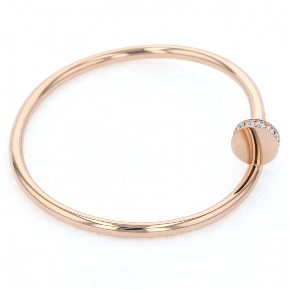 Cartier Juste un Clou #19 Bracelet 18K Rose Gold Diamond