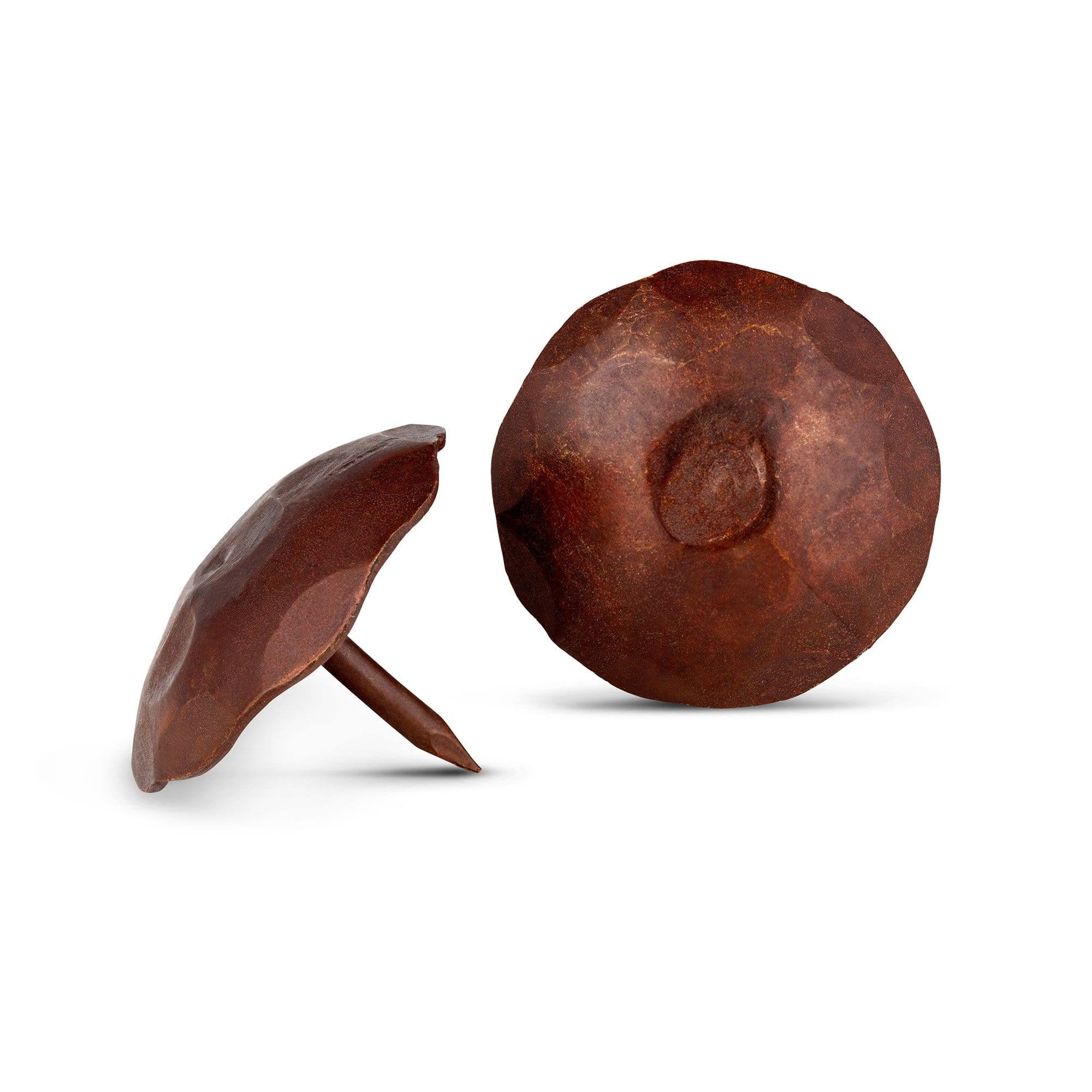 1.5x22 Round Decorative Nail Clavos, Sealed Rusted / 50 Pack