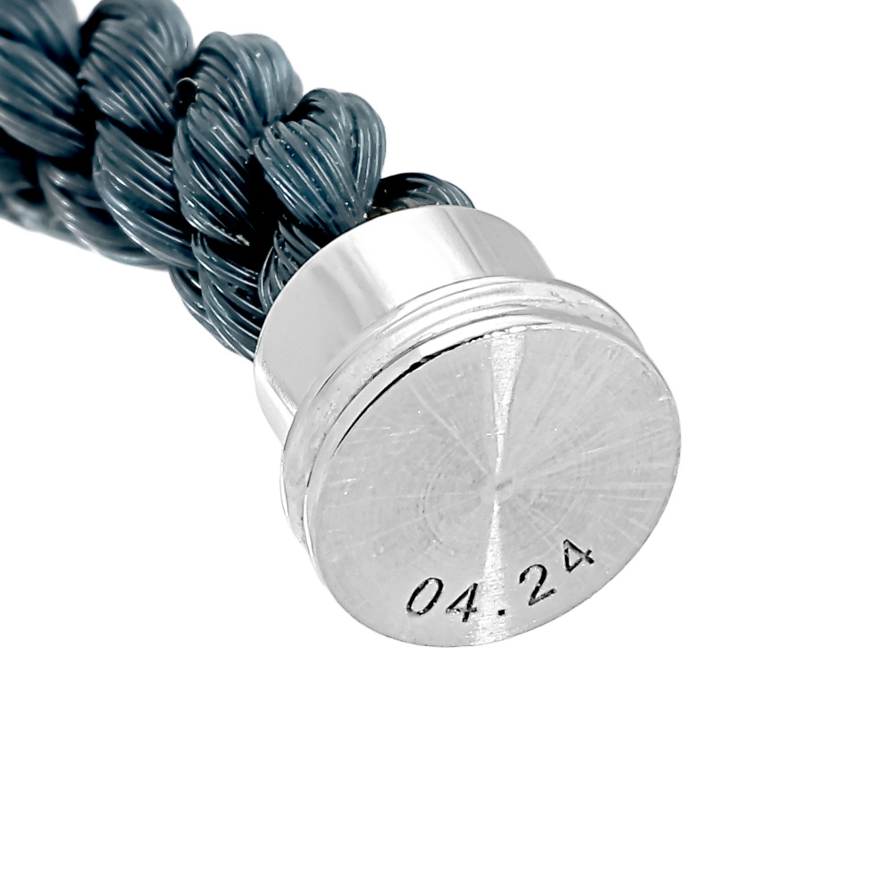 FRED Chance Amphini Bracelet 18K White Gold & Stainless Steel 0J0009-6B1071