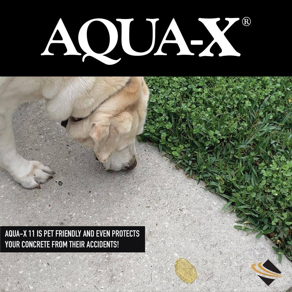 Aqua-X 11 - Clear, Penetrating Concrete Sealer | 5 Gallon