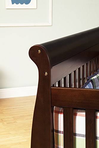 Davinci Kalani 4-in-1 Convertible Crib with Toddler Rail Espresso