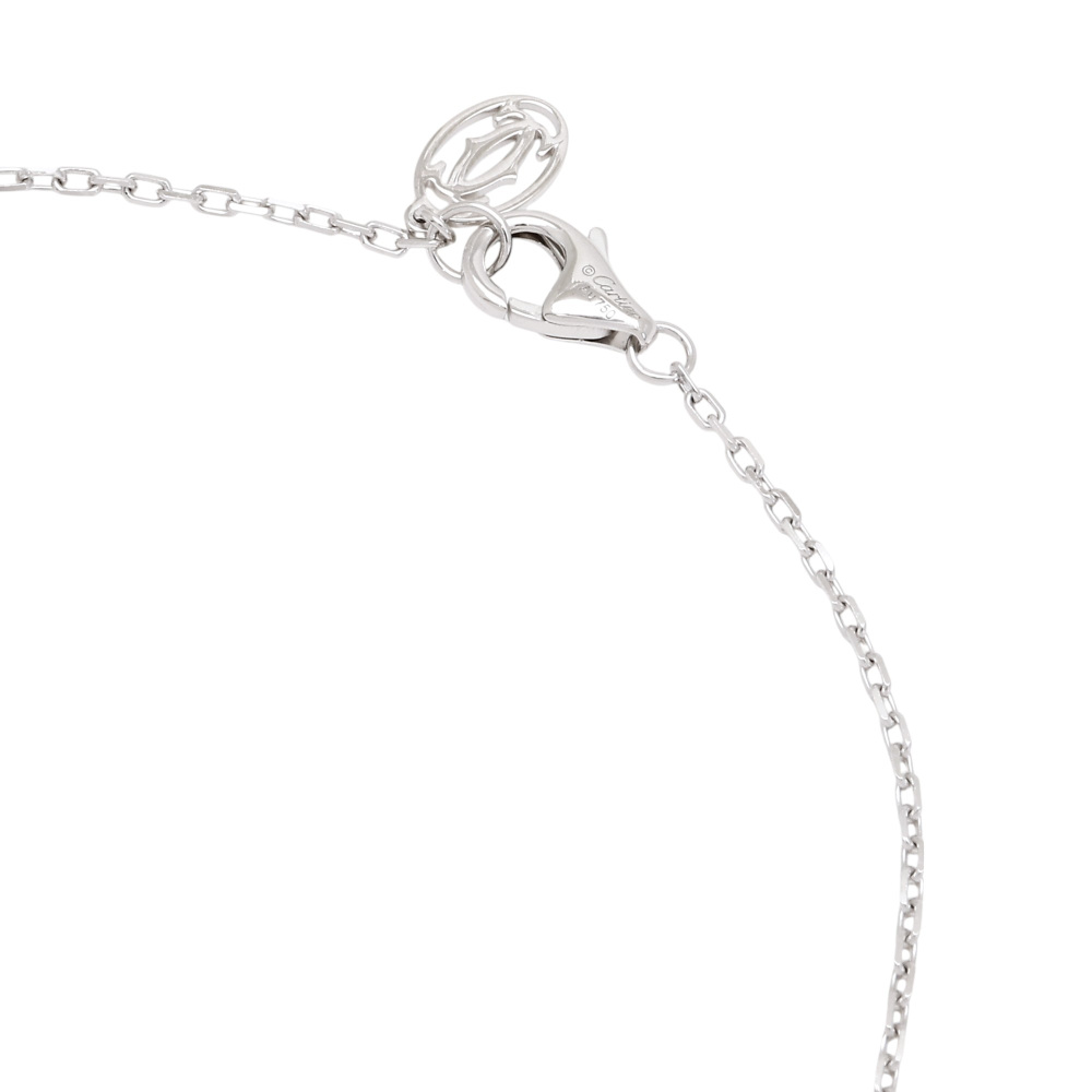 Cartier Juste un Clou Diamond Necklace 18K White Gold B7224898