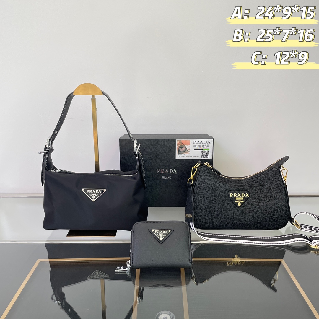 Prada three piece combination set - cnluxepick