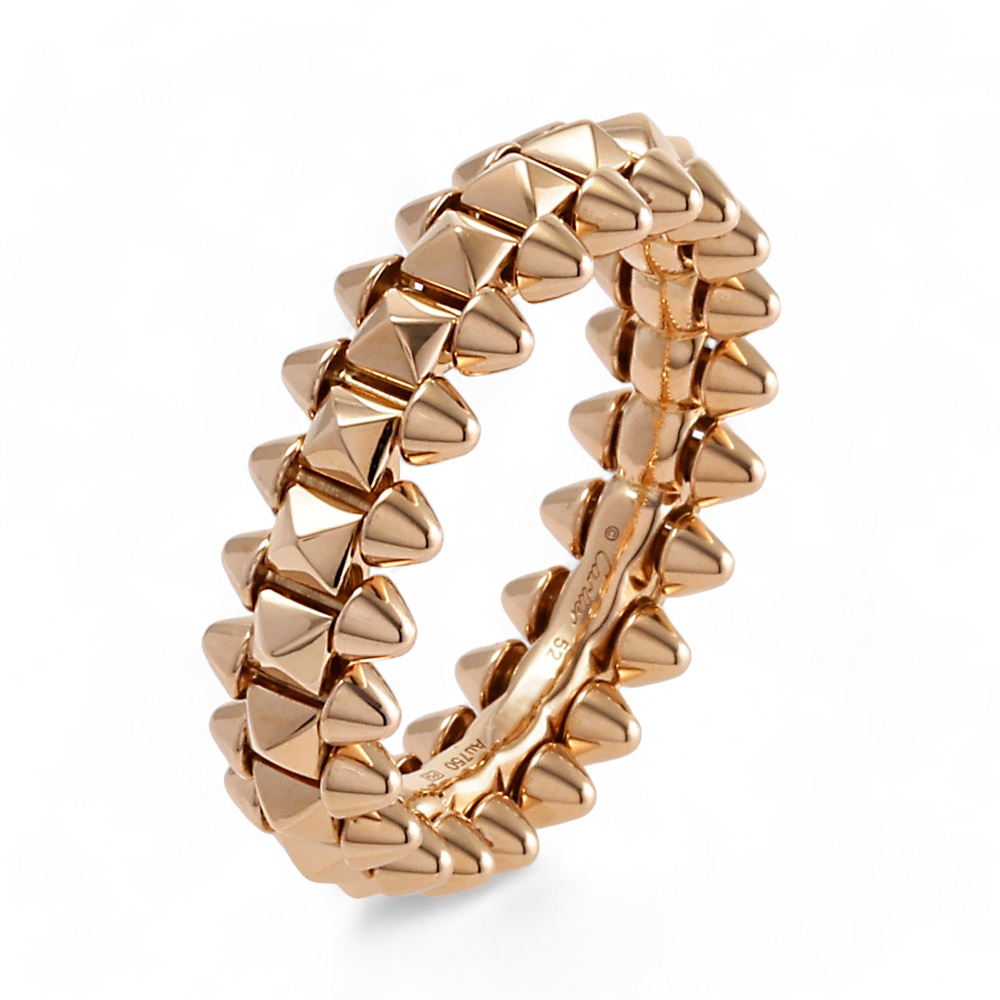 Cartier Crash Do Ring Sm 18K Rose Gold B4229800