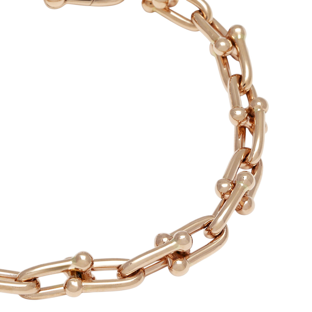Tiffany & Co. Hardware Link Bracelet 18K Rose Gold 60153082