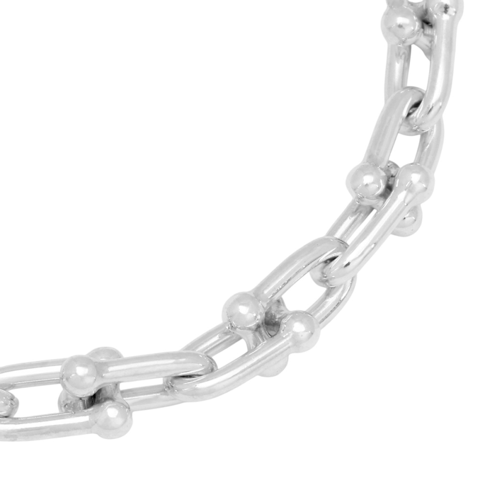 Tiffany & Co. Hardware Link Sterling Silver S Remove 2 Frames Bracelet 60153084