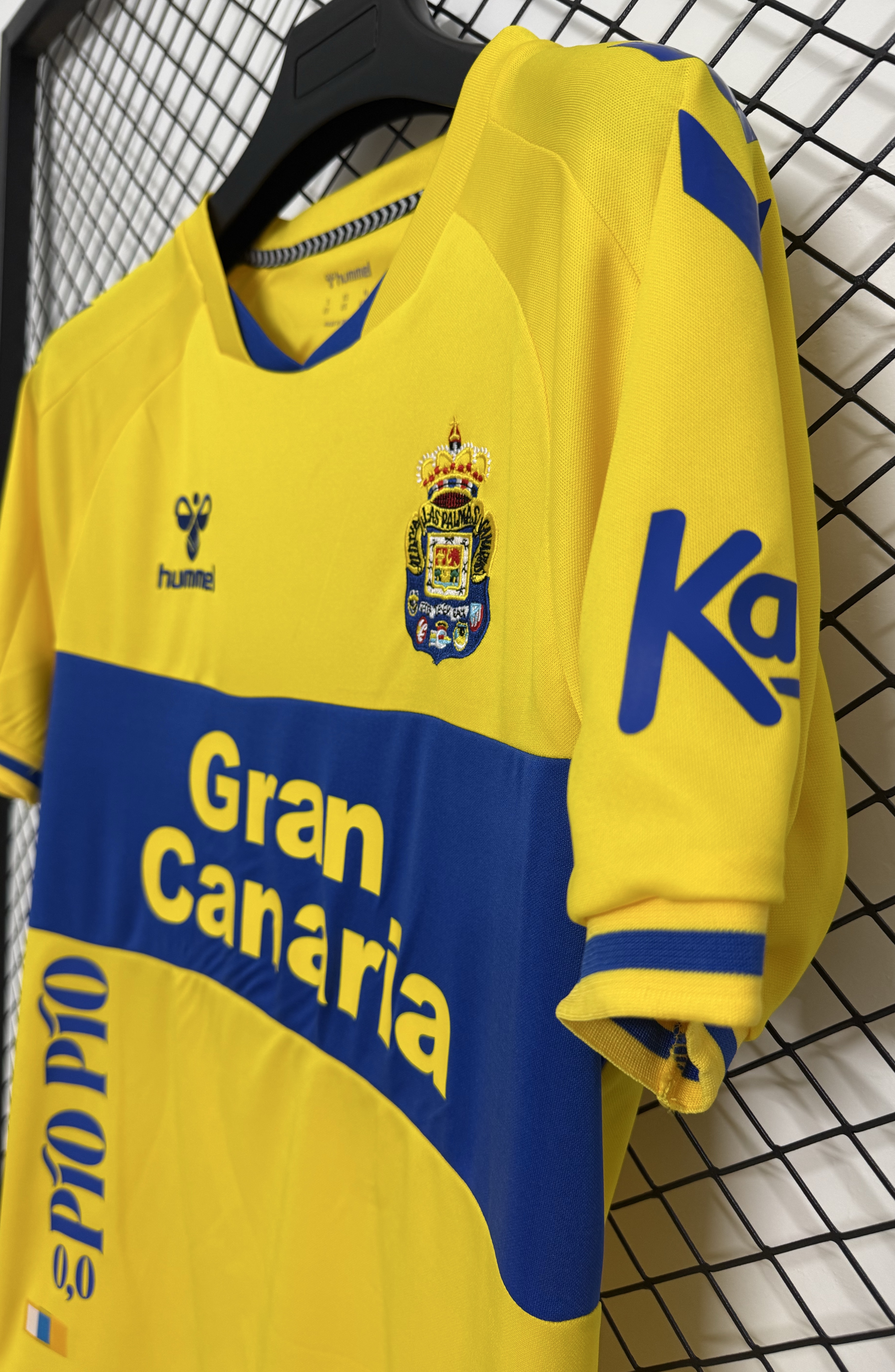 Las Palmas 25/26 Home Jersey with laliga patch S-4XL Fan Version