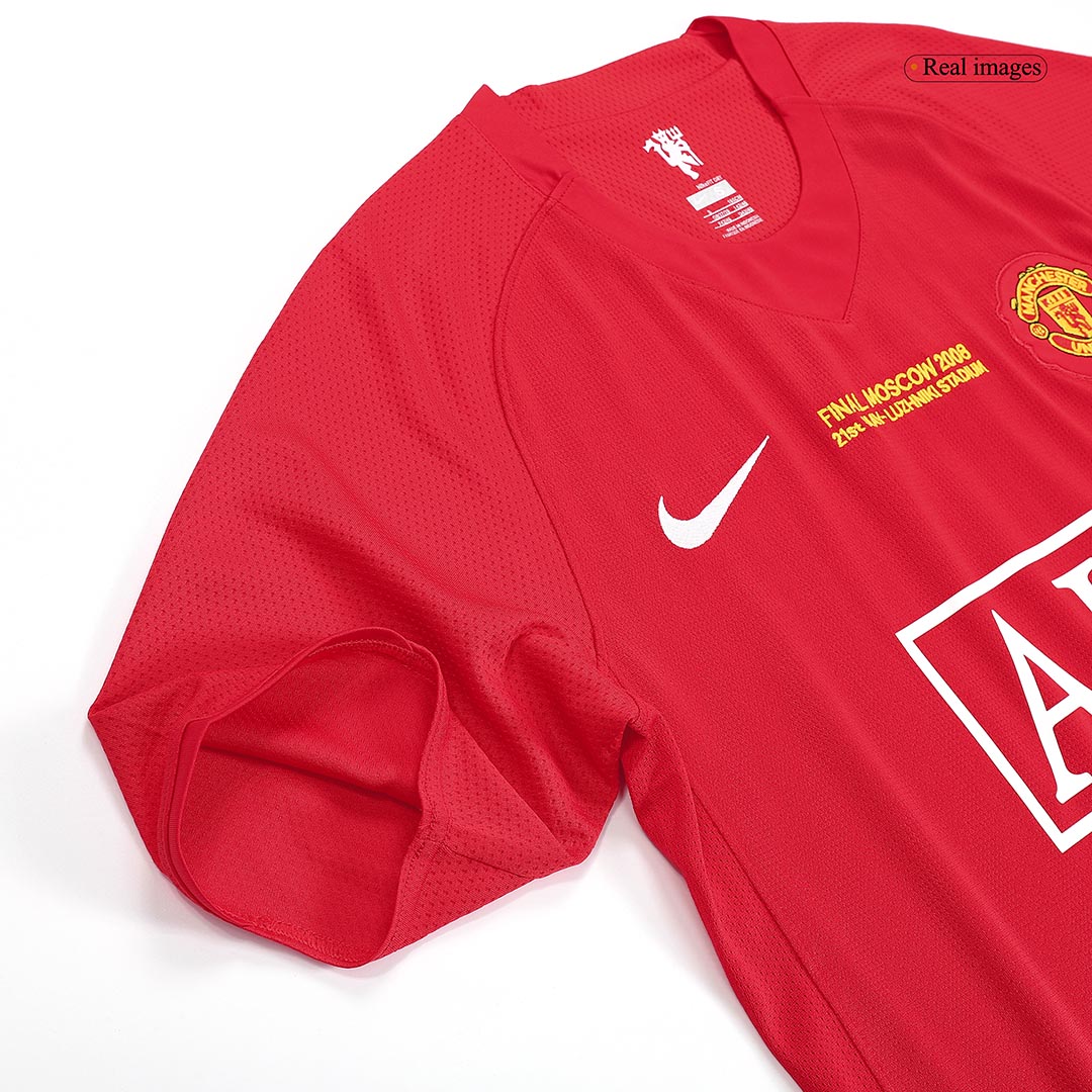 Retro Soccer Jersey ROONEY #10 Manchester United Home 2007/08 - UCL Final