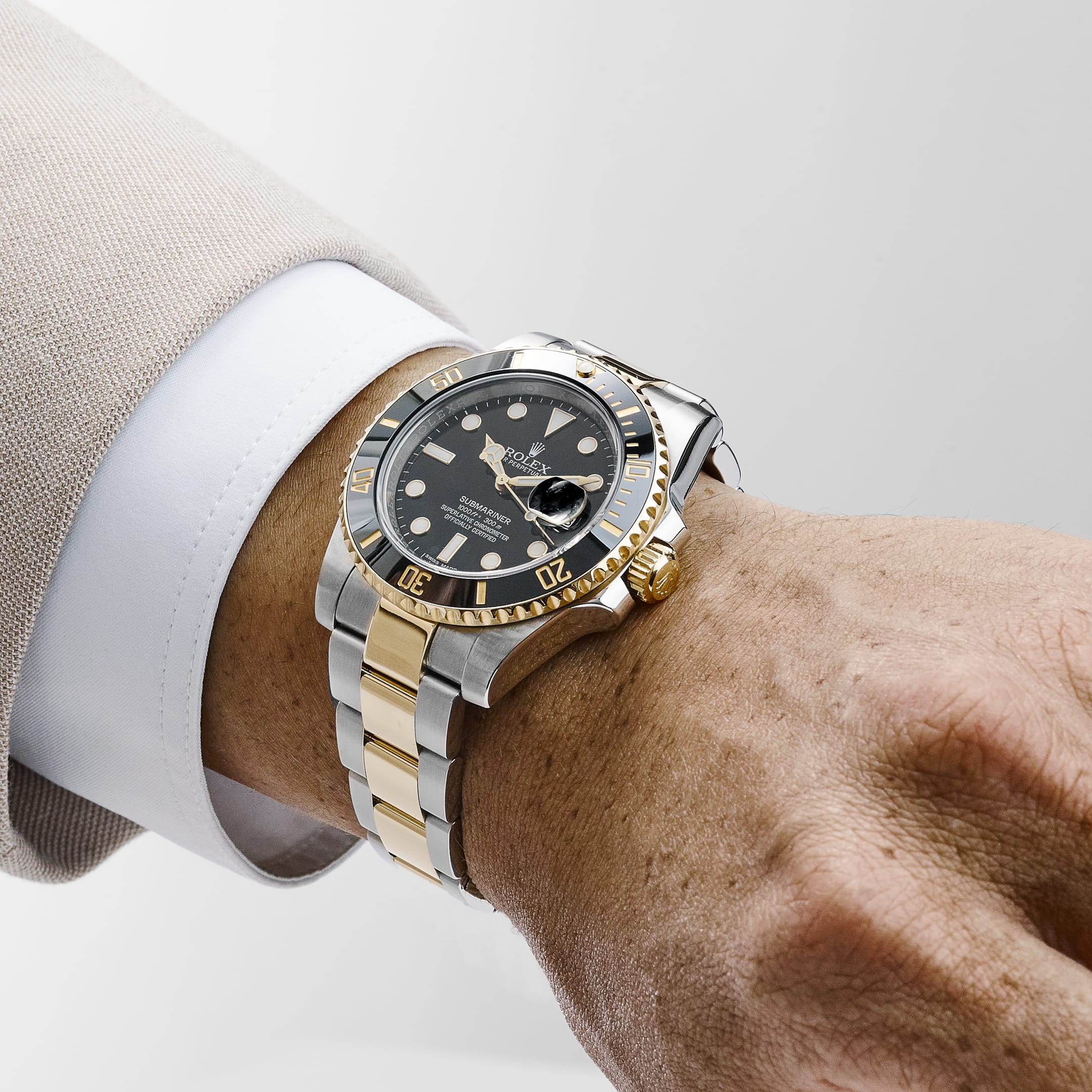 Rolex Submariner Date 116613LN Stainless Steel Yellow Gold Black Dial (2016)