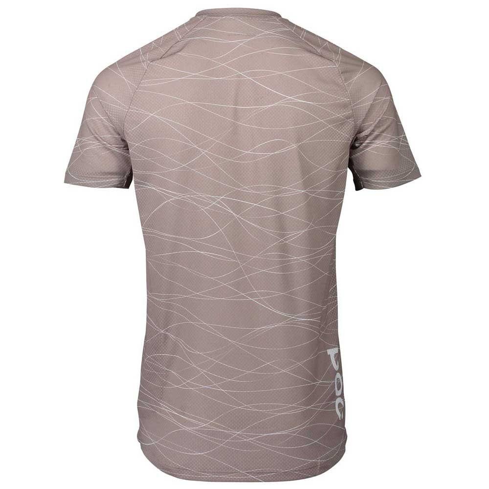 POC MTB Pure Tee, Lines Moonstone Grey / XL
