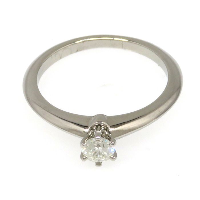 Tiffany & Co. Tiffany Platinum 950 Diamond Ring PT950 Ring
