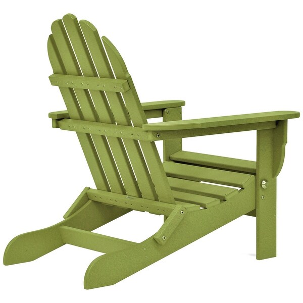 Nelson Recycled Plastic Folding Adirondack Chair by Havenside Home