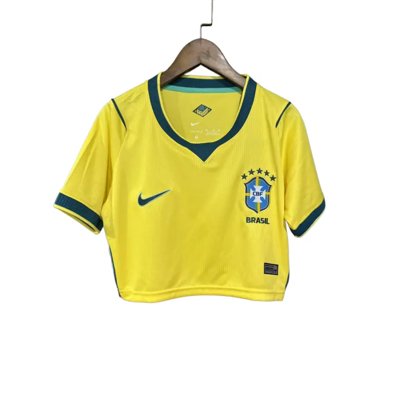 Female Brazil 2026 Home Jersey S-XXL