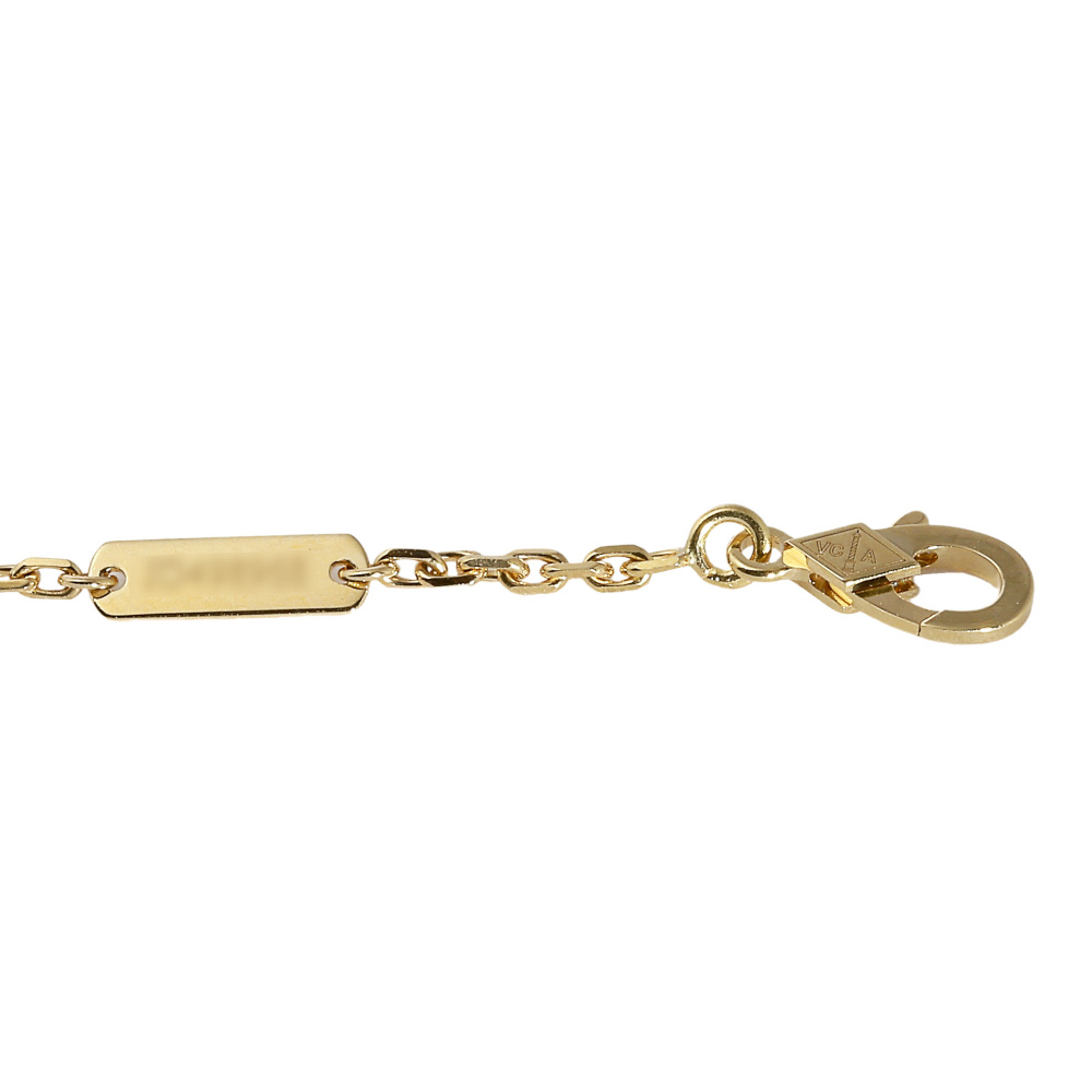 Van Cleef & Arpels Zodiac Medal Pischium (pisces) Necklace 18K Yellow Gold VCARP7SY00